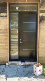SD059 steel entry door original product view