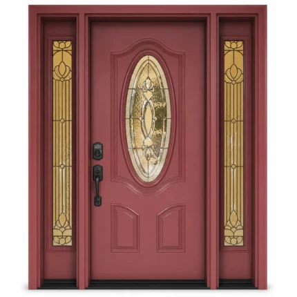 SD061 steel entry door Amazon white background