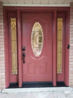 SD061 steel entry door original product view