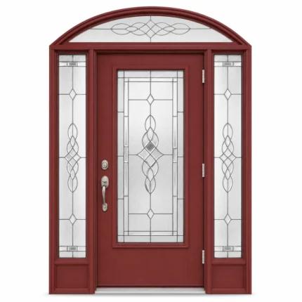 SD062 steel entry door Amazon white background