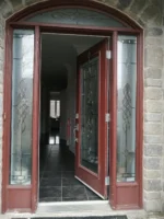 SD062 steel entry door original product view