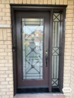 SD063 steel entry door original product view