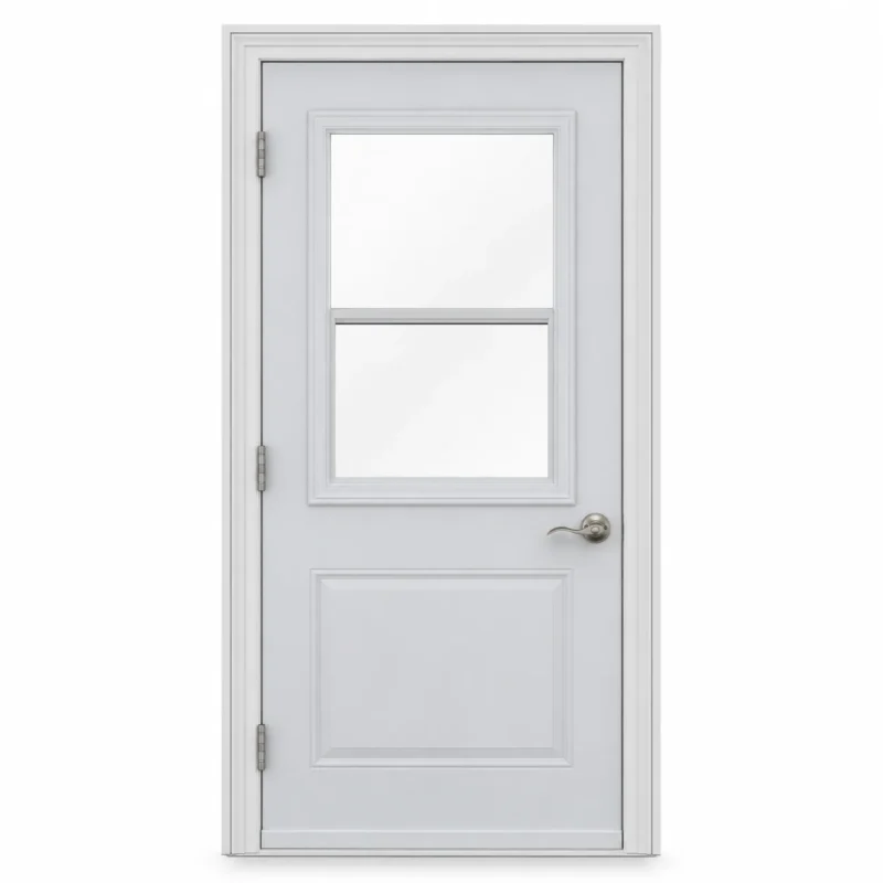 SD064 steel entry door Amazon white background