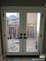 SD067 steel entry door original product view
