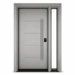 SD069 steel entry door Amazon white background