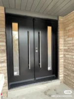 SD070 steel entry door original product view