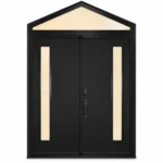 SD072 steel entry door Amazon white background