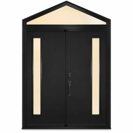 SD072 steel entry door Amazon white background