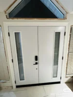 SD073 steel entry door original product view