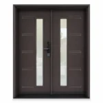 SD074 steel entry door Amazon white background