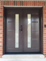 SD074 steel entry door original product view