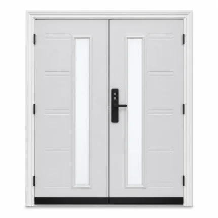 SD075 steel entry door Amazon white background