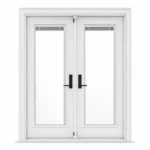 SD076 steel entry door Amazon white background