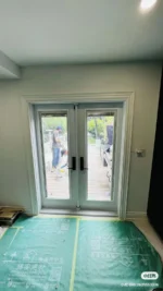 SD076 steel entry door original product view