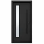 SD077 steel entry door Amazon white background