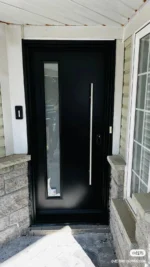 SD077 steel entry door original product view
