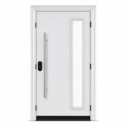 SD078 steel entry door Amazon white background