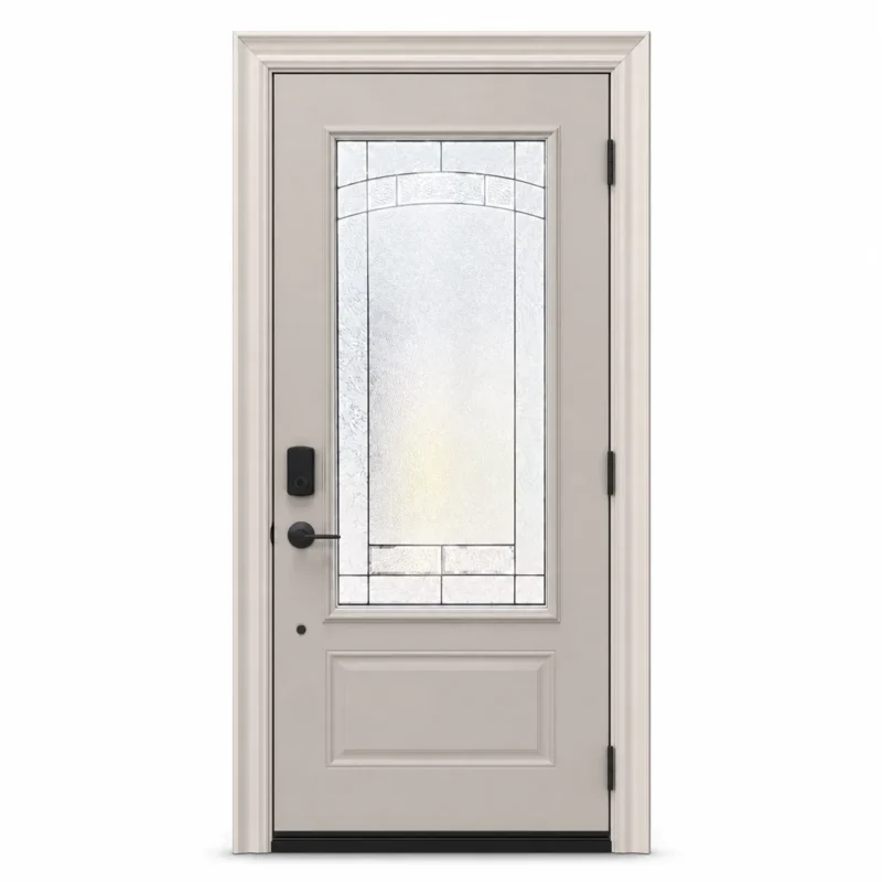 SD079 steel entry door Amazon white background