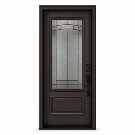 SD080 steel entry door Amazon white background
