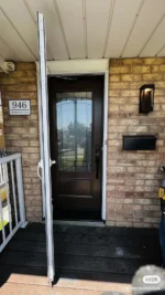 SD080 steel entry door original product view