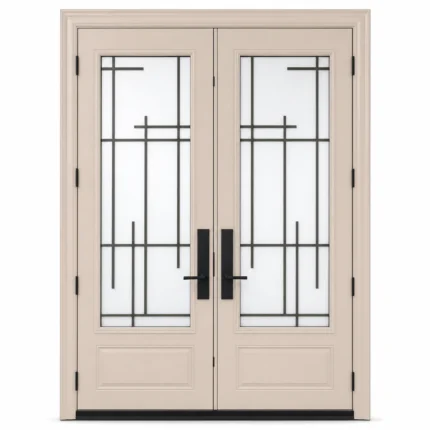 SD082 steel entry door Amazon white background
