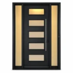 SD083 steel entry door Amazon white background