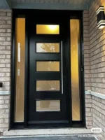 SD083 steel entry door original product view