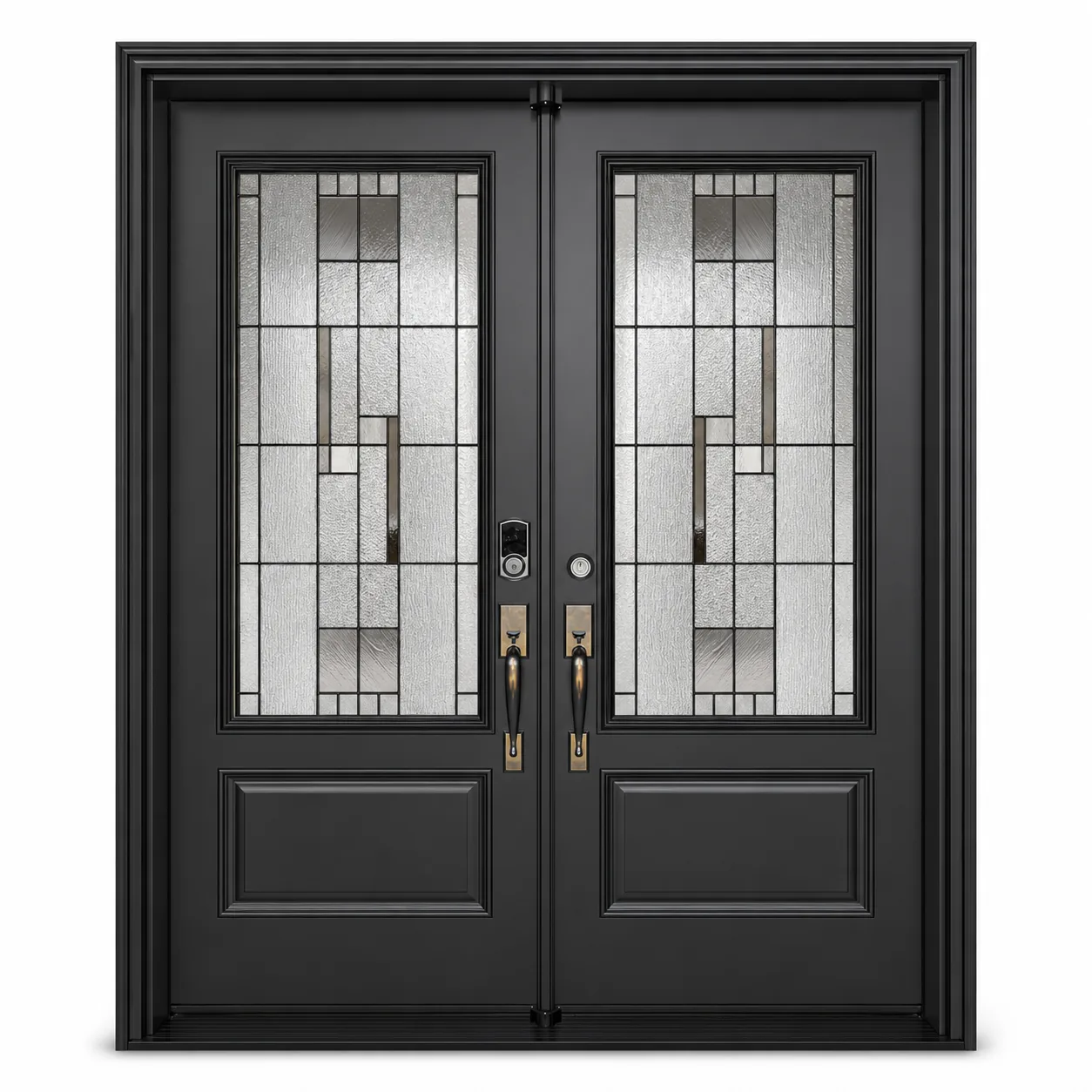 SD085 Amazon white background SD085 steel entry door Amazon white background