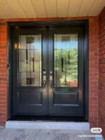 SD085 steel entry door original product view
