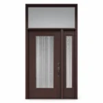 SD086 steel entry door Amazon white background