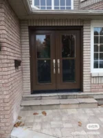 SD087 steel entry door original product view