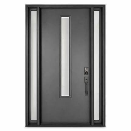 SD089 steel entry door Amazon white background
