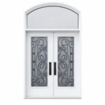 SD090 steel entry door Amazon white background