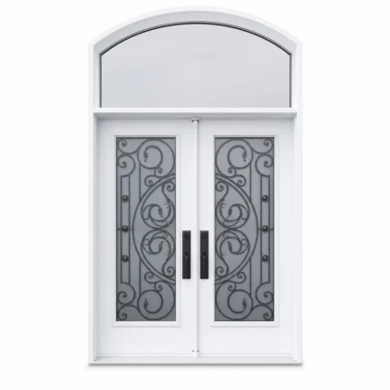 SD090 steel entry door Amazon white background