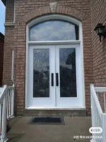 SD090 steel entry door original product view