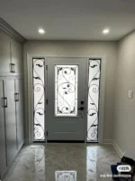 SD091 steel entry door original product view
