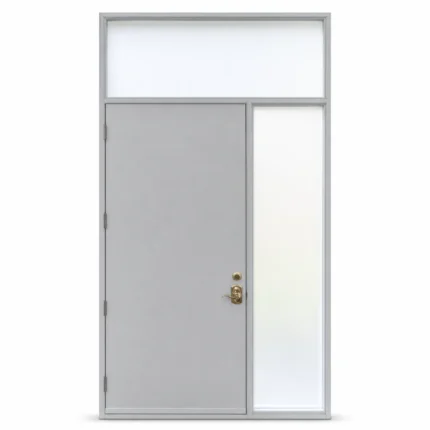 SD095 steel entry door Amazon white background