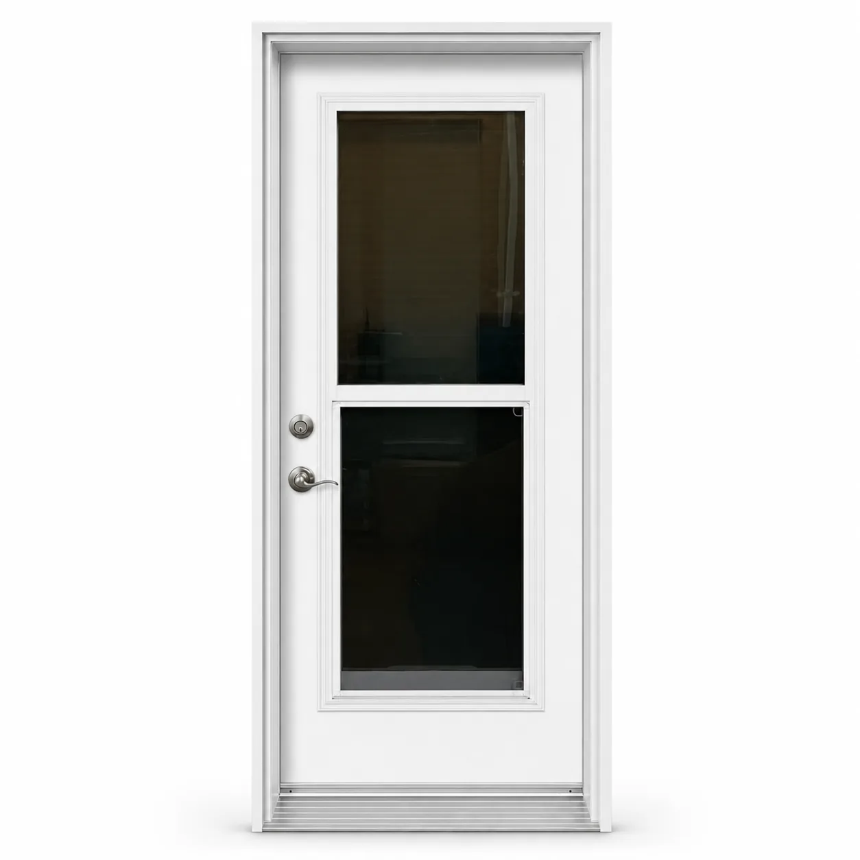 SD100 Amazon white background SD100 steel entry door Amazon white background