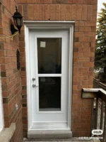 SD100 steel entry door original product view