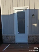 SD101 steel entry door original product view