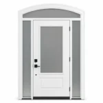 SD103 steel entry door Amazon white background