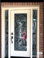 SD104 steel entry door original product view