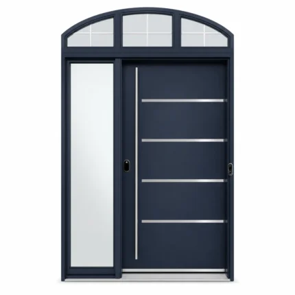 SD105 steel entry door Amazon white background
