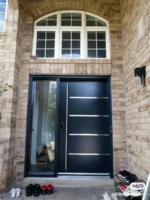 SD105 steel entry door original product view