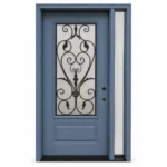 SD108 steel entry door Amazon white background