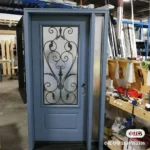 SD108 steel entry door original product view