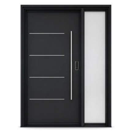 SD109 steel entry door Amazon white background