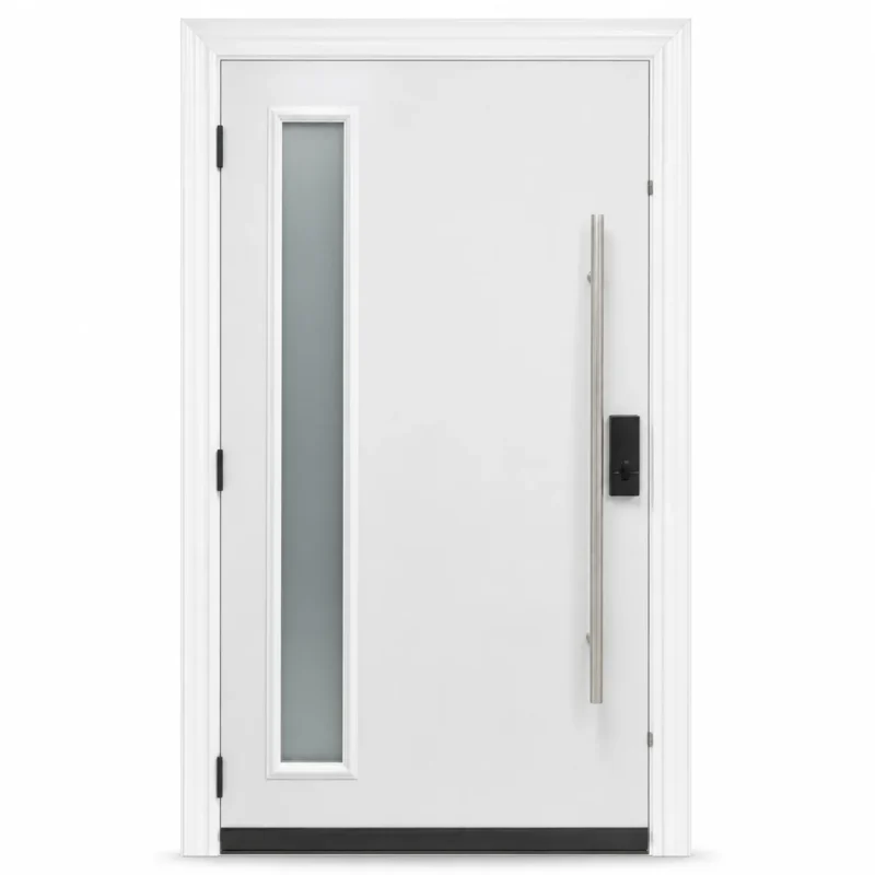 SD112 steel entry door Amazon white background