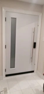 SD112 steel entry door original product view