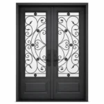 SD114 steel entry door Amazon white background